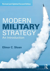 Modern Military Strategy (An Introduction) by Elinor C. Sloan, 9781138825383