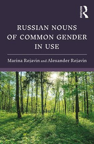 Russian Nouns of Common Gender in Use - 9781138483828 by Marina Rojavin, Alexander Rojavin, 9781138483828