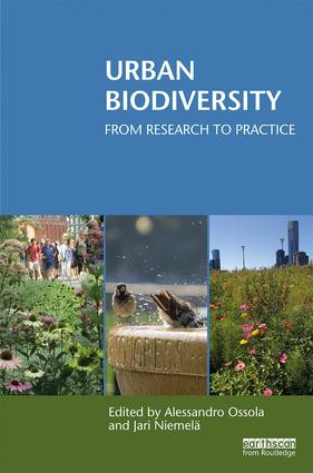 Urban Biodiversity (From Research to Practice) - 9781138224391 by Alessandro Ossola, Jari Niemelä, 9781138224391