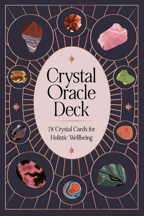 Crystal Oracle Deck (78 crystal cards for holistic wellbeing) by Kathy Banegas, Viki Lester, 9780711291959