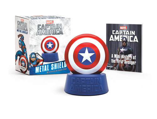 Marvel: Captain America Metal Shield (With Vibranium Sound Effect) by Robert K. Elder, 9780762485680