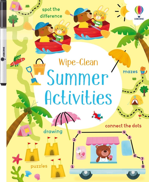 Wipe-Clean Summer Activities by Kirsteen Robson, Manola Caprini, 9781805074946