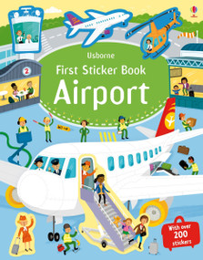 First Sticker Book Airport by Sam Smith, Wesley Robins, 9781805074953