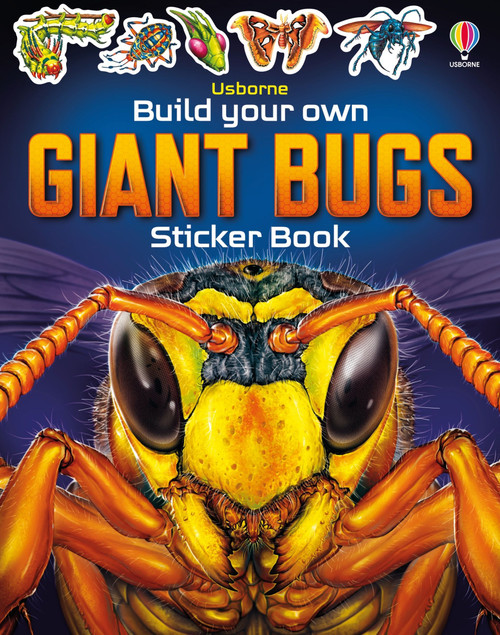 Build Your own Giant Bugs Sticker Book by Gong Studios, Sam Smith, 9781805074724