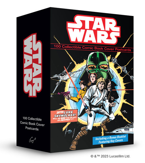 Star Wars 100 Collectible Comic Book Cover Postcards by LucasFilm Ltd., 9781797227443