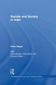 Suicide and Society in India - 9780415683814 by Peter Mayer, 9780415683814