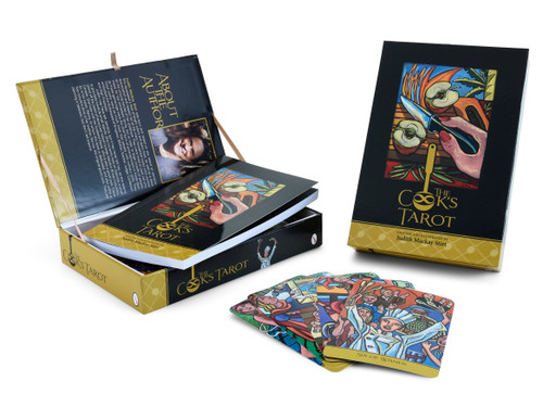The Cook's Tarot ((Tarot Kit Box Set with 78 Cards and Guide Book)) by Judith Mackay Stirt, 9780764346200