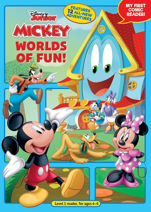 Mickey Mouse Funhouse: Worlds of Fun! (My First Comic Reader!) by Disney Books, 9781368089913