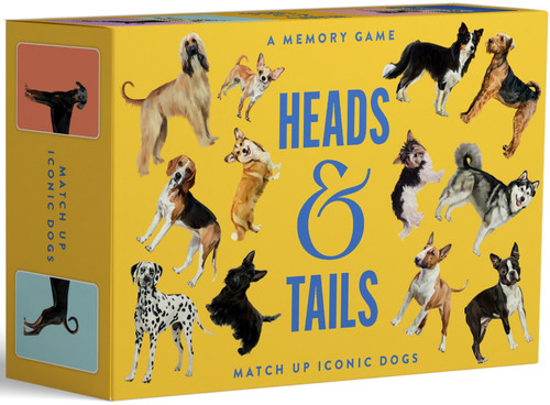 Heads & Tails: A Dog Memory Game (Match Up Iconic Dogs) by Marta Zafra, 9781923049116