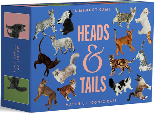 Heads & Tails: A Cat Memory Game (Match Up Iconic Cats) by Marta Zafra, 9781923049123