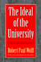 The Ideal of the University - 9781560006039 by Robert Wolff, 9781560006039
