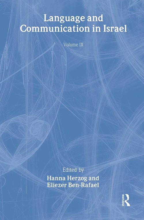 Language and Communication in Israel - 9781560009986 by Hanna Herzog, 9781560009986