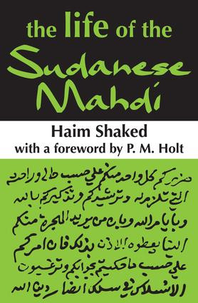 The Life of the Sudanese Mahdi - 9781412808002 by Haim Shaked, 9781412808002