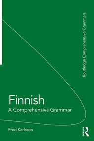 Finnish (A Comprehensive Grammar) - 9781138821040 by Fred Karlsson, 9781138821040