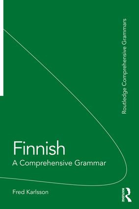 Finnish (A Comprehensive Grammar) - 9781138821040 by Fred Karlsson, 9781138821040