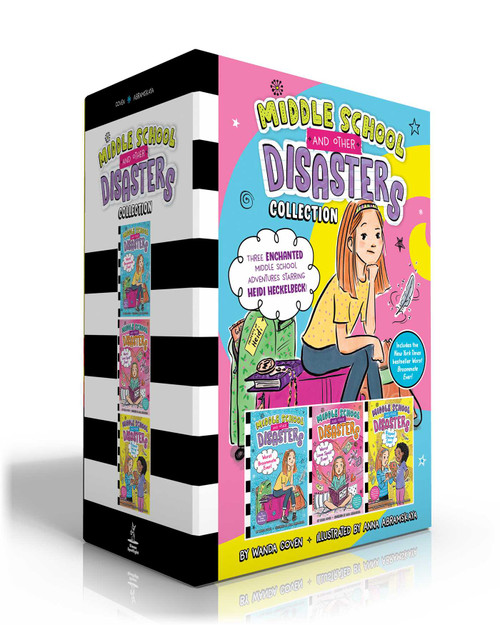 Middle School and Other Disasters Collection (Boxed Set) (Worst Broommate Ever!; Worst Love Spell Ever!; Biggest Secret Ever!) by Wanda Coven, Anna Abramskaya, 9781665952071