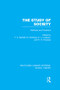 The Study of Society (Methods and Problems) by F.C. Bartlett, M. Ginsberg, E. J. Lindgren, R. H. Thouless, 9781138990074