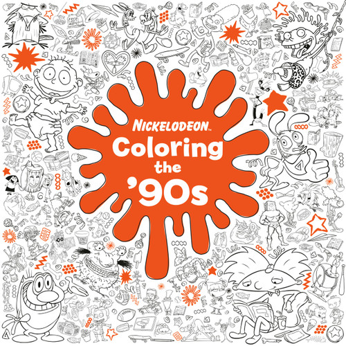 Coloring the '90s (Nickelodeon) by Random House, Random House, 9780593710425