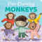 Five Cheeky Monkeys: Finger Puppet Board Book by Gina Maldonado, 9780655230595