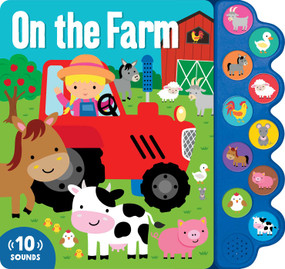 On the Farm: 10-Button Sound Book by Lake Press, 9780655232452