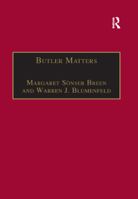 Butler Matters (Judith Butler's Impact on Feminist and Queer Studies) - 9781138378858 by Warren J. Blumenfeld, Margaret Sönser Breen, 9781138378858