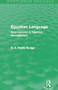 Egyptian Language (Routledge Revivals) (Easy Lessons in Egyptian Hieroglyphics) - 9780415663441 by E. A. Budge, 9780415663441