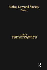 Ethics, Law and Society (Volume I) - 9781138273306 by Søren Holm, Jennifer Gunning, 9781138273306
