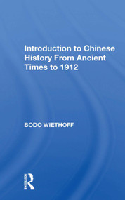 Intro Chinese History - 9780367170981 by Bodo Wiethoff, 9780367170981
