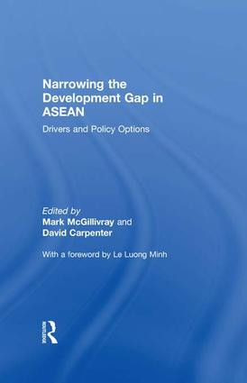 Narrowing the Development Gap in ASEAN (Drivers and Policy Options) - 9781138672727 by Mark McGillivray, David Carpenter, 9781138672727