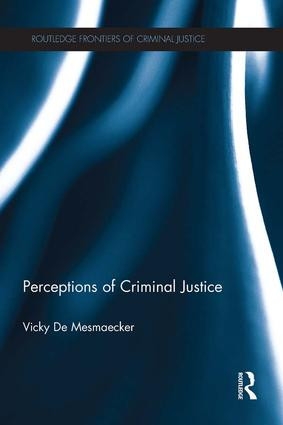 Perceptions of Criminal Justice by Vicky De Mesmaecker, 9781138961289