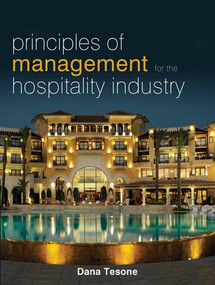 Principles of Management for the Hospitality Industry by Dana Tesone, 9781856177993