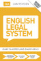 Q&A English Legal System by Gary Slapper, David Kelly, 9781138778696