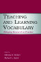 Teaching and Learning Vocabulary (Bringing Research to Practice) - 9780805852868 by Elfrieda H. Hiebert, Michael L. Kamil, 9780805852868