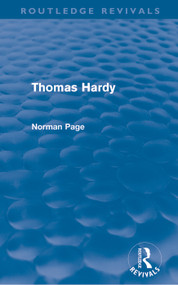 Thomas Hardy (Routledge Revivals) - 9780415678261 by Norman Page, 9780415678261