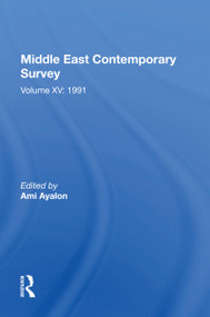 Middle East Contemporary Survey, Volume Xv: 1991 by Ami Ayalon, 9780367158750