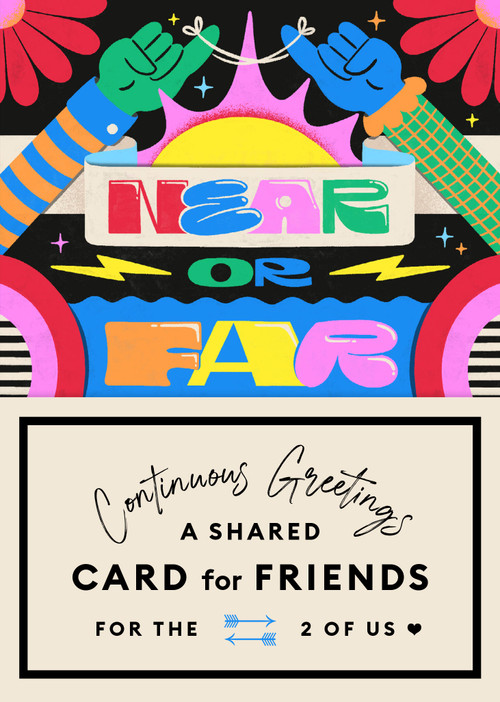 Continuous Greetings: A Shared Card for Friends by Beth Garrod, 9781797230191