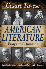 American Literature (Essays and Opinions) - 9781412810739 by Cesare Pavese, 9781412810739