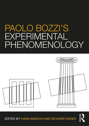 Paolo Bozzi's Experimental Phenomenology - 9780815378464 by Ivana Bianchi, Richard Davies, 9780815378464