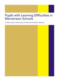 Pupils with Learning Difficulties in Mainstream Schools - 9781853465864 by Christina Tilstone, Christopher Robertson, Jill Porter, Penny Lacey, 9781853465864
