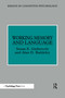 Working Memory and Language - 9780863772894 by Susan E. Gathercole, Alan D. Baddeley, 9780863772894