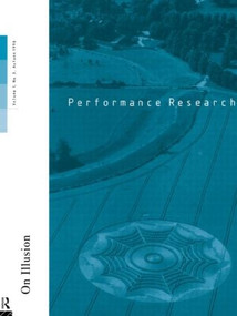 Performance Research 1.3 by Ric Allsopp, 9780415162104