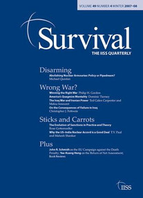 Survival 49.4 (Survival 49.4, Winter 2007) by Dana Allin, 9780415440301