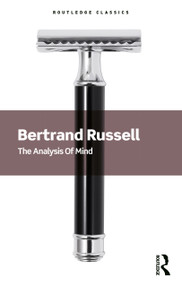 The Analysis of Mind by Bertrand Russell, 9781032312293