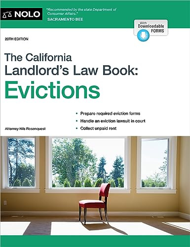 The California Landlord's Law Book: Evictions (Evictions) - 9781413331820 by Nils Rosenquest, 9781413331820
