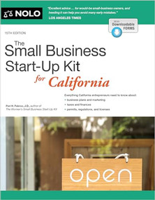 Small Business Start-Up Kit for California, The - 9781413331622 by Peri Pakroo, 9781413331622