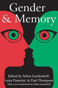 Gender and Memory - 9781412804639 by Luisa Passerini, 9781412804639