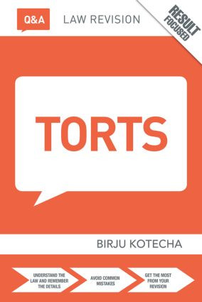 Q&A Torts by Birju Kotecha, 9781138780217