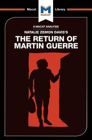 An Analysis of Natalie Zemon Davis's The Return of Martin Guerre - 9781912127603 by Joseph Tendler, 9781912127603