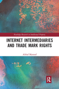 Internet Intermediaries and Trade Mark Rights - 9781032240992 by Althaf Marsoof, 9781032240992
