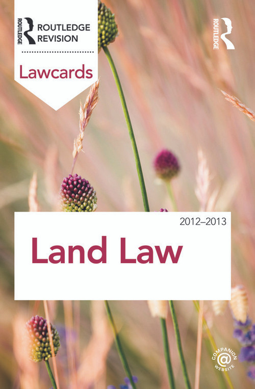 Land Law Lawcards 2012-2013 by Routledge, 9780415683432
